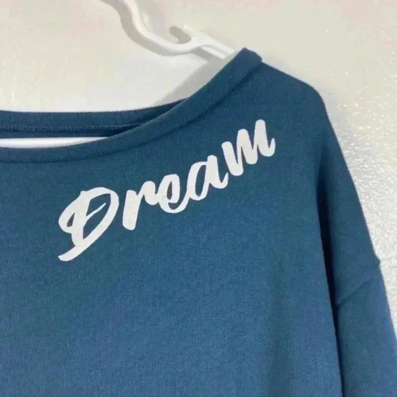 BORN SHORT SLEEVE DREAM BLUE TEAL GRAPHIC TEE - Picture 1 of 5